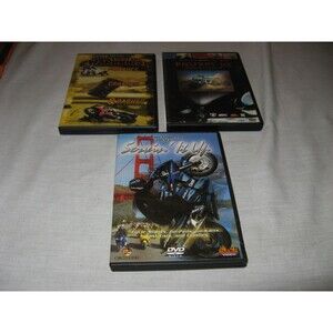 Lot Of 3 Motorcycle Motocross Dirt Bike DVDs Project MX Urban Street Bike & More
